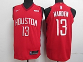 Rockets 13 James Harden Red 2018-19 Earned Edition Nike Swingman Jersey(1),baseball caps,new era cap wholesale,wholesale hats